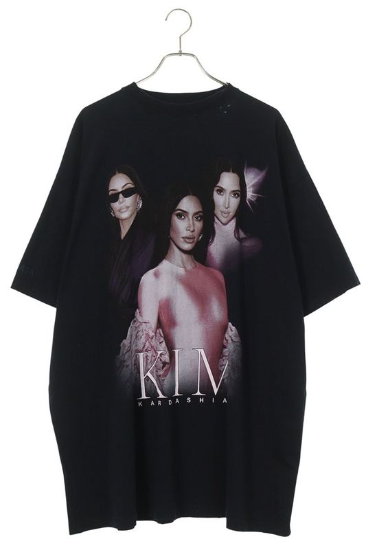 Balenciaga 25SS 831305 Tsvj8 Kim K Oversized T-shirt Men's 4