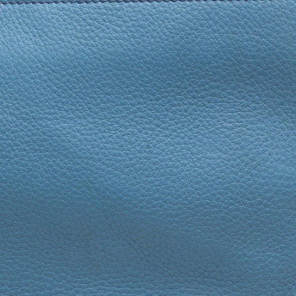 Prada Tote Vitello Phenix Light Blue Leather — view 12