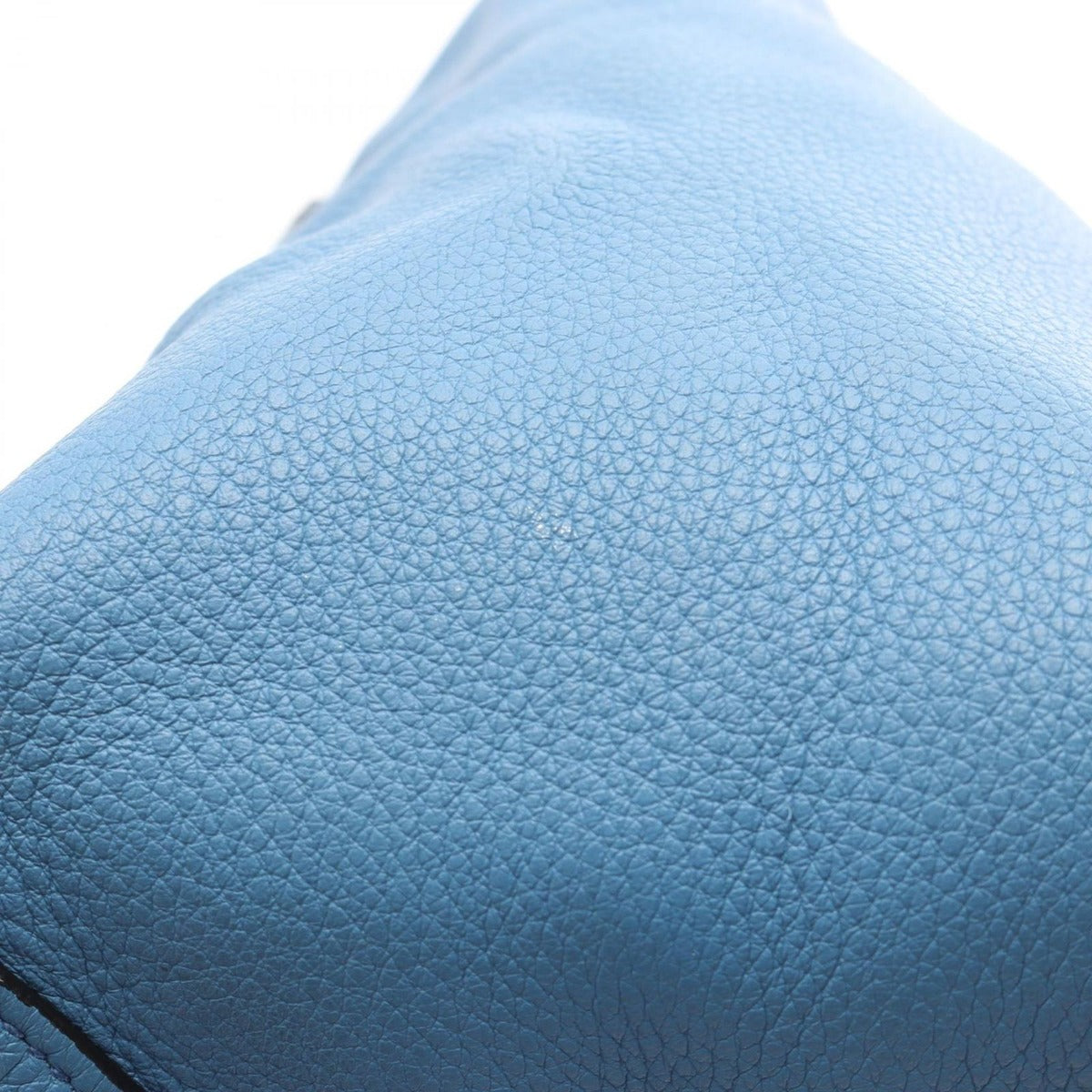 Prada Tote Vitello Phenix Light Blue Leather — view 7