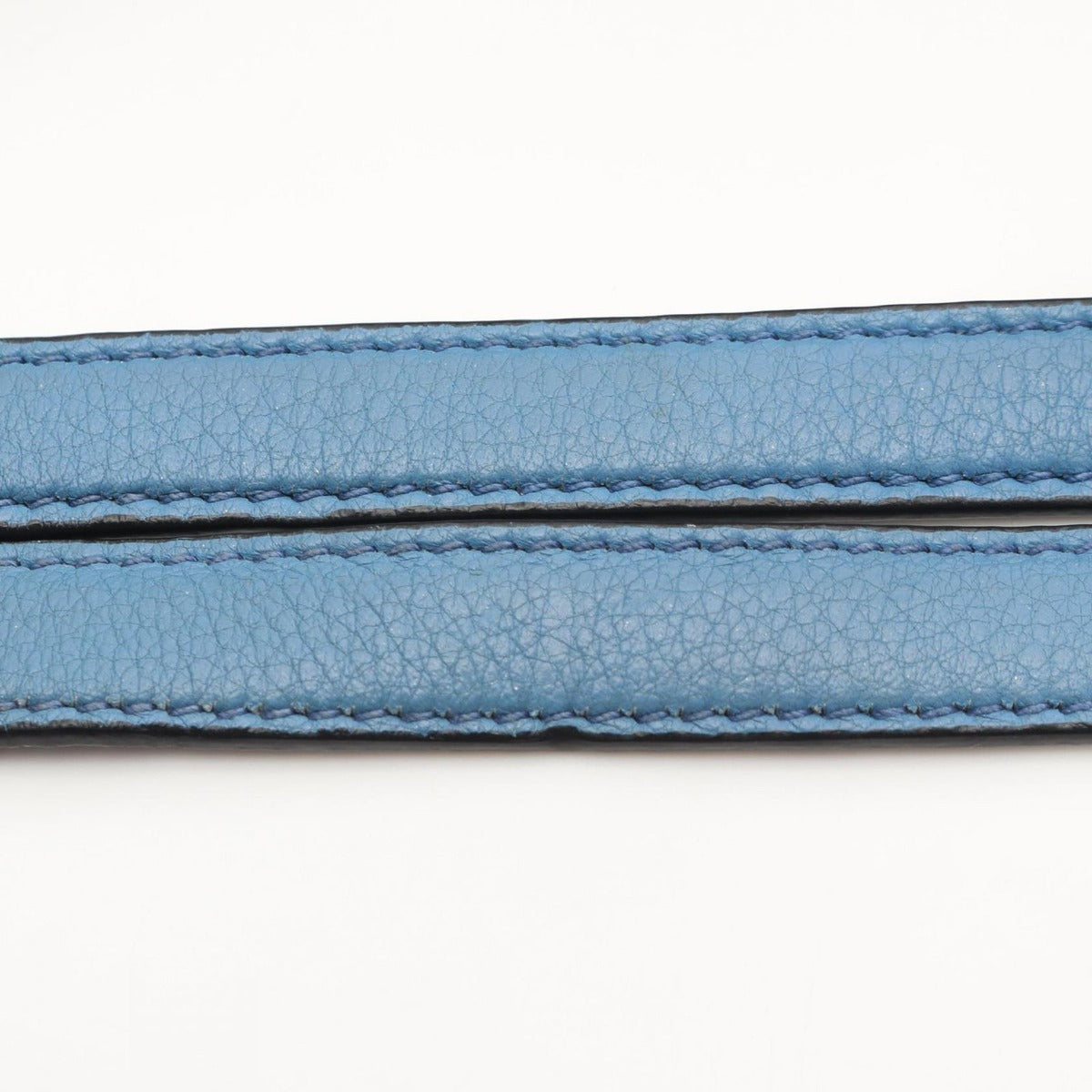 Prada Tote Vitello Phenix Light Blue Leather — view 10