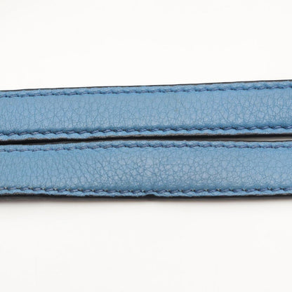 Prada Tote Vitello Phenix Light Blue Leather — view 10