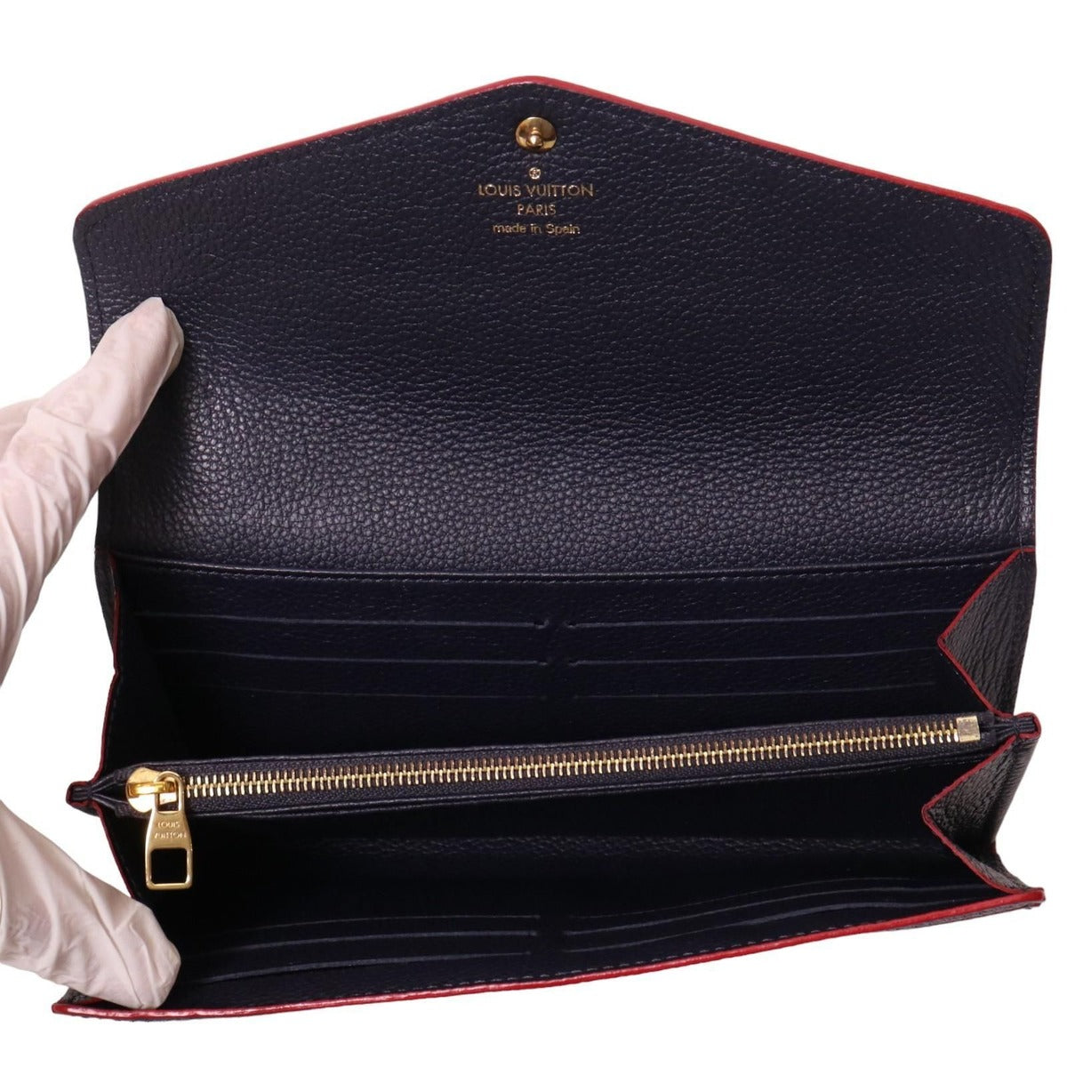 Louis Vuitton Monogram Empreinte Portefeuille Sarah Coin Purse — view 6