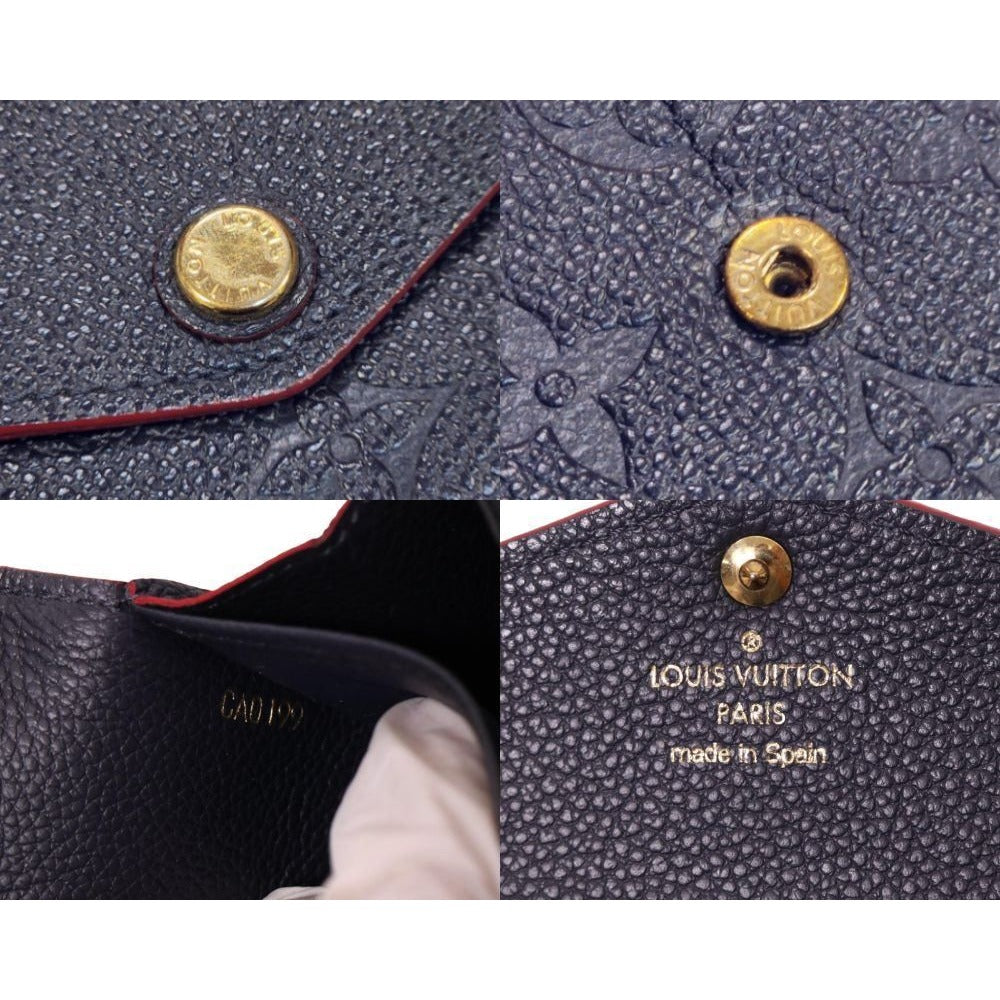 Louis Vuitton Monogram Empreinte Portefeuille Sarah Coin Purse — view 9