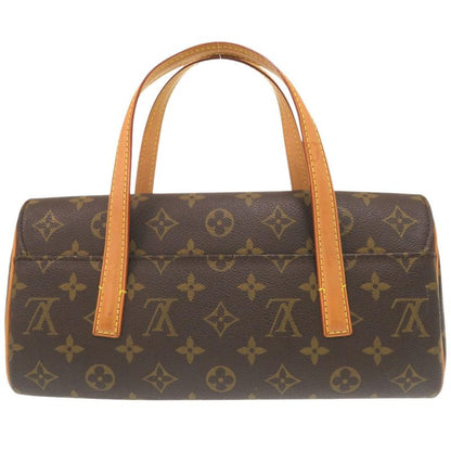 Louis Vuitton Sonatine Monogram M51902 Brown Handbag LV 1089 Louis Vuitton