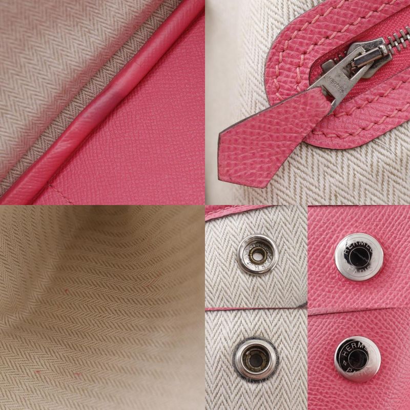Hermes Garden Party PM Vaux Epson Pink A Ladies Tote Bag