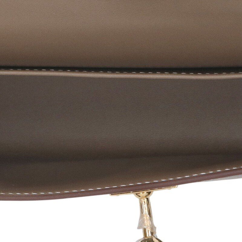 Hermes Kelly Elan Stamped K Ghardware Vomadam Etoupe Shoulder Bag Women