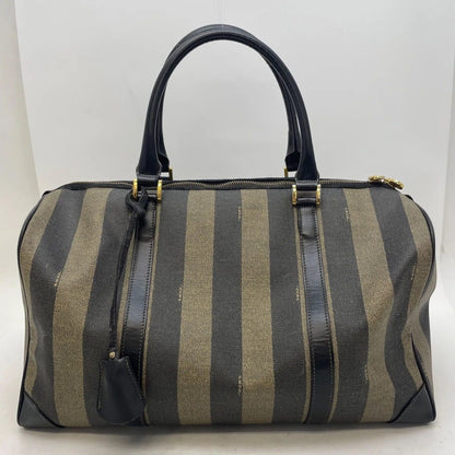 Fendi Handbag Zucca Pecan Boston Travel Business Trip Mothers — view 2