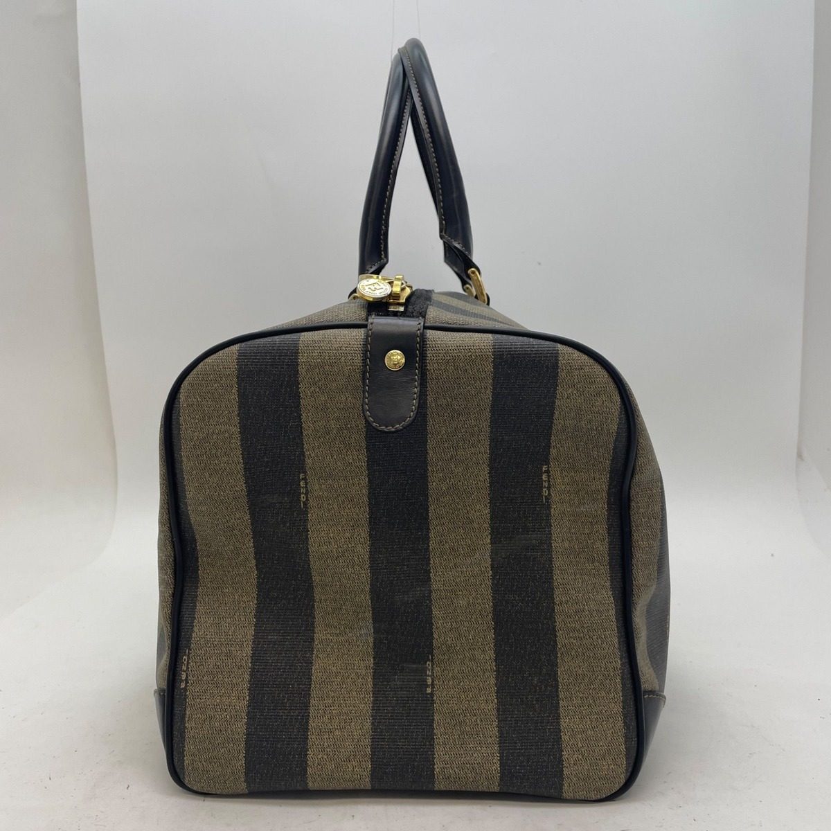 Fendi Handbag Zucca Pecan Boston Travel Business Trip Mothers — view 4