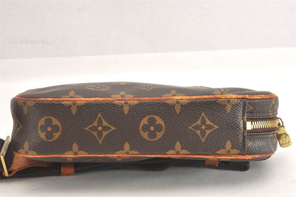 Louis Vuitton Monogram Pochette Gange Waist Body Bag M51870 LV 2738n