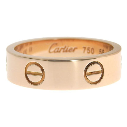 Cartier Love Ring Classic Model 18K Pink Gold 750 Pink Gold #55 Equivalent To