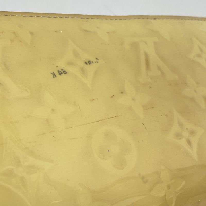 Louis Vuitton Long Wallet Vernis Zippy Wallet M91459 Bronze Colailles Ladies