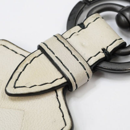 Bottega Veneta Key With Hook -ring Ivory- Leather Key Holder Accessories