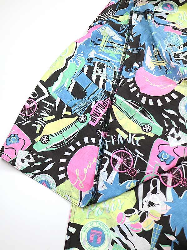 Balenciaga 20ss City Print Cotton Dress Mix XS