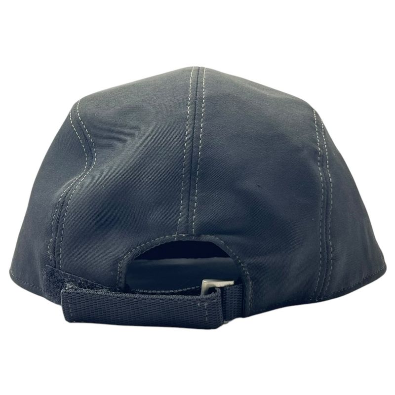 Prada 00's Logo Front Pocket Jet Cap Logo Front Pocket Jet Cap L Black Y2k Tech
