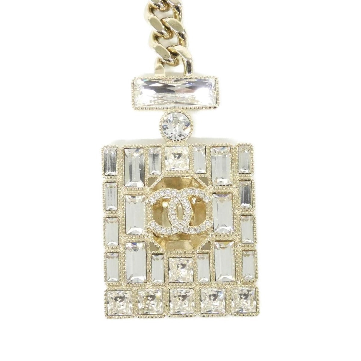 Chanel Key Holder Gold Crystal — view 2