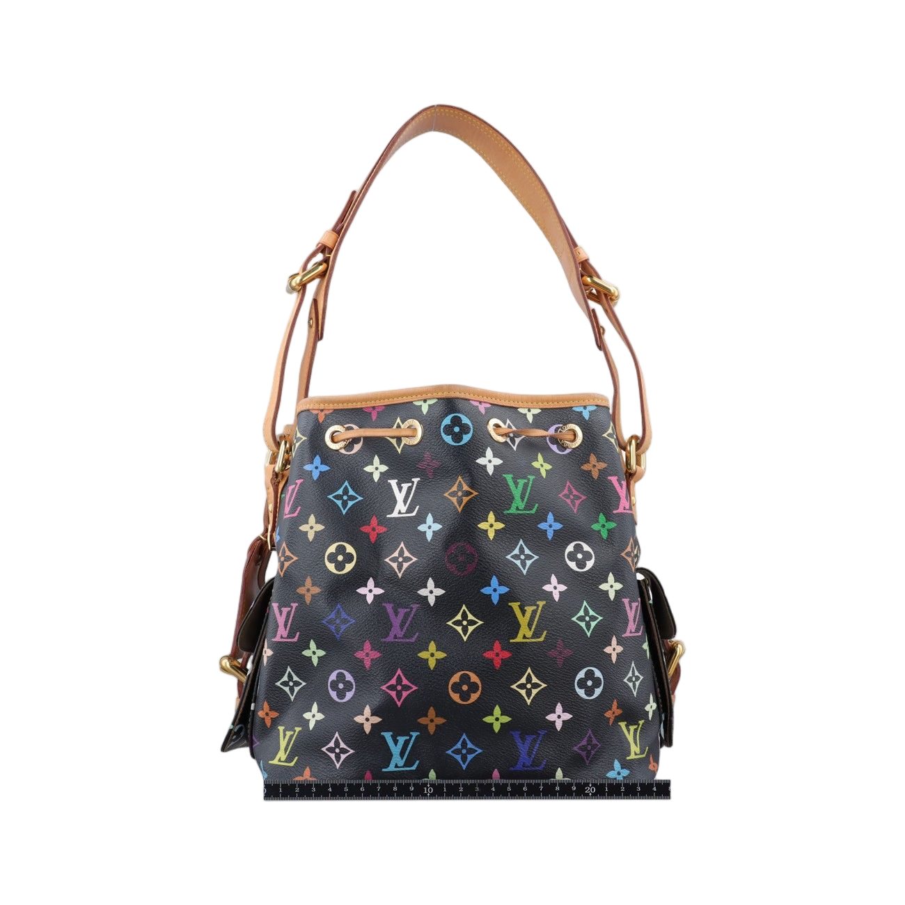 Louis Vuitton Petit Noe Noir Monogram Multicolor — view 2