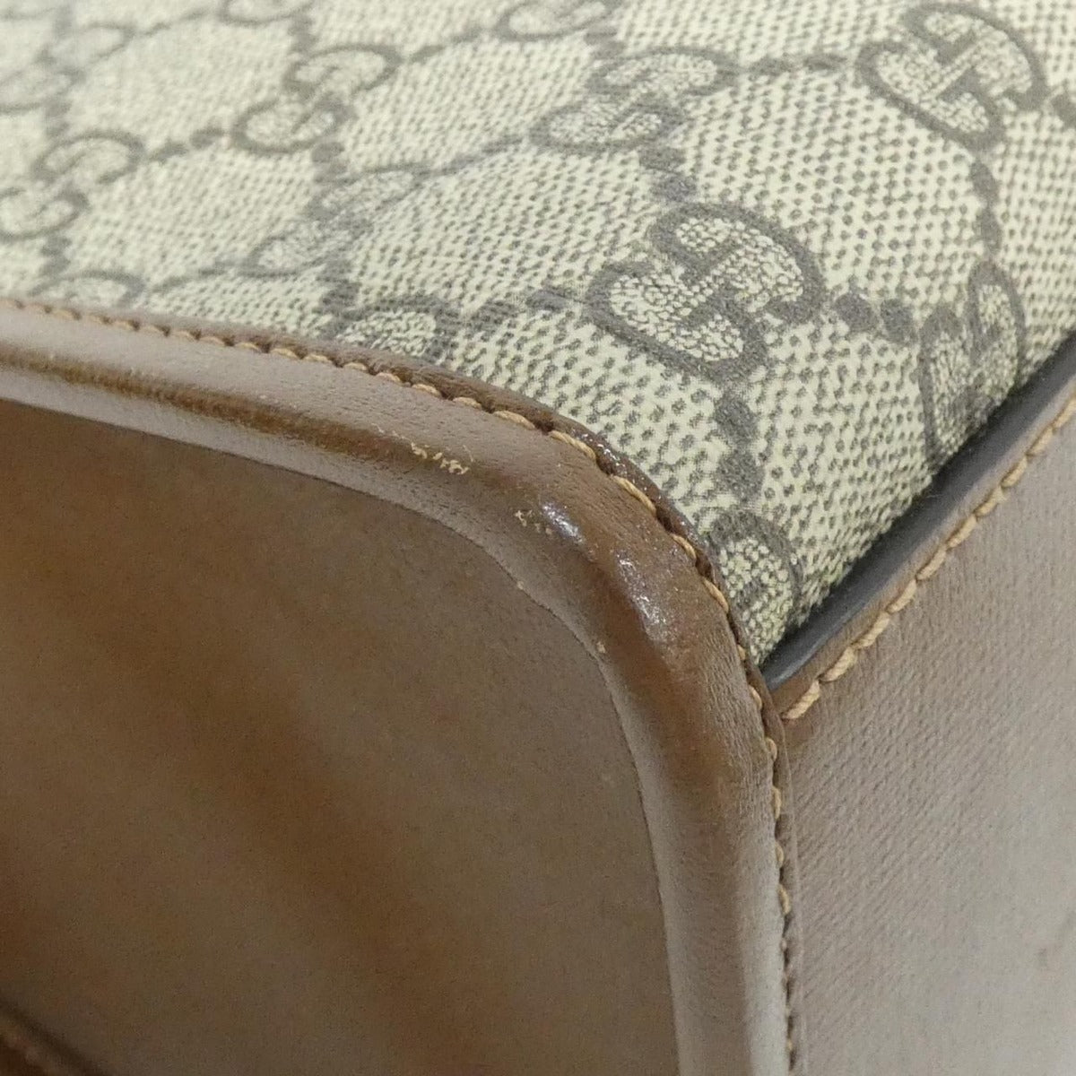 Gucci Bag Canvas Brown — view 3