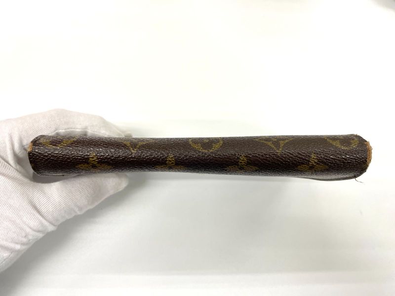 Louis Vuitton Monogram Portefeuille Sarah Long Wallet M61734 Brown Made In