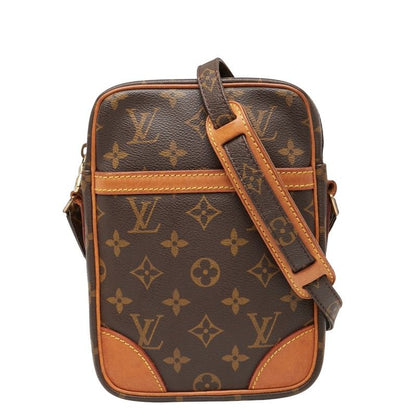 Louis Vuitton Monogram Danube Crossbody Shoulder Bag M45266 Brown PVC Leather
