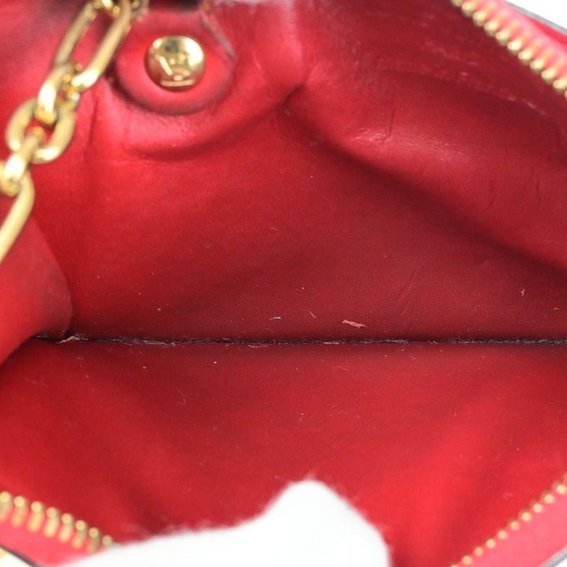 Louis Vuitton Coin Case Pochette Cles Vernis Red M93559 66ec583