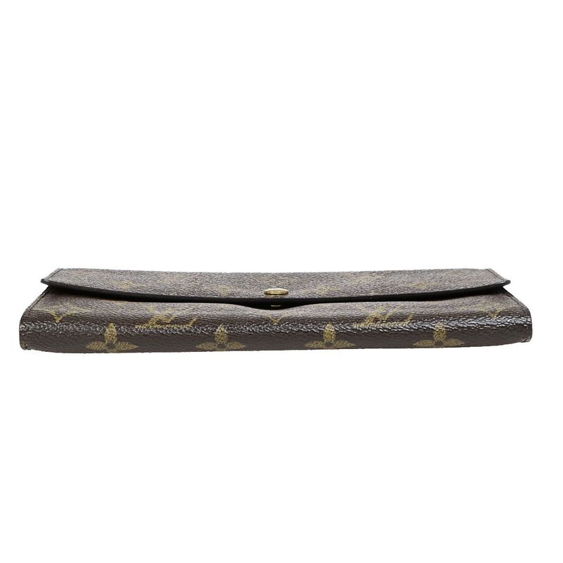 Louis Vuitton Long Wallet Monogram Porte Monet Cles Di 61ec360