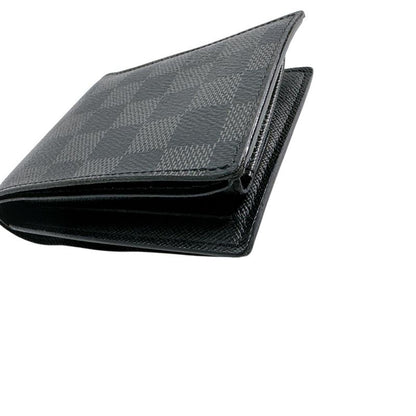 Louis Vuitton N62664 Damier Graphite Wallet Portefeuille Marco Fold Wallet
