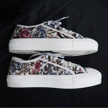 Dior Floral Embroidery Sneakers Size 38 Apparel Shoes — view 5