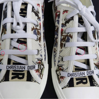 Dior Floral Embroidery Sneakers Size 38 Apparel Shoes — view 9