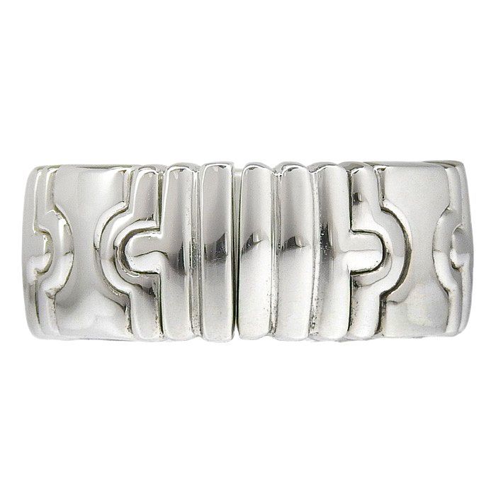 Bvlgari Bulgari Parentesi Ring 18K White Gold 750 White Gold Approx 12.5 Ring