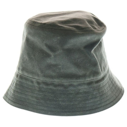 Loewe Wax Canvas Logo Bucket Hat Khaki