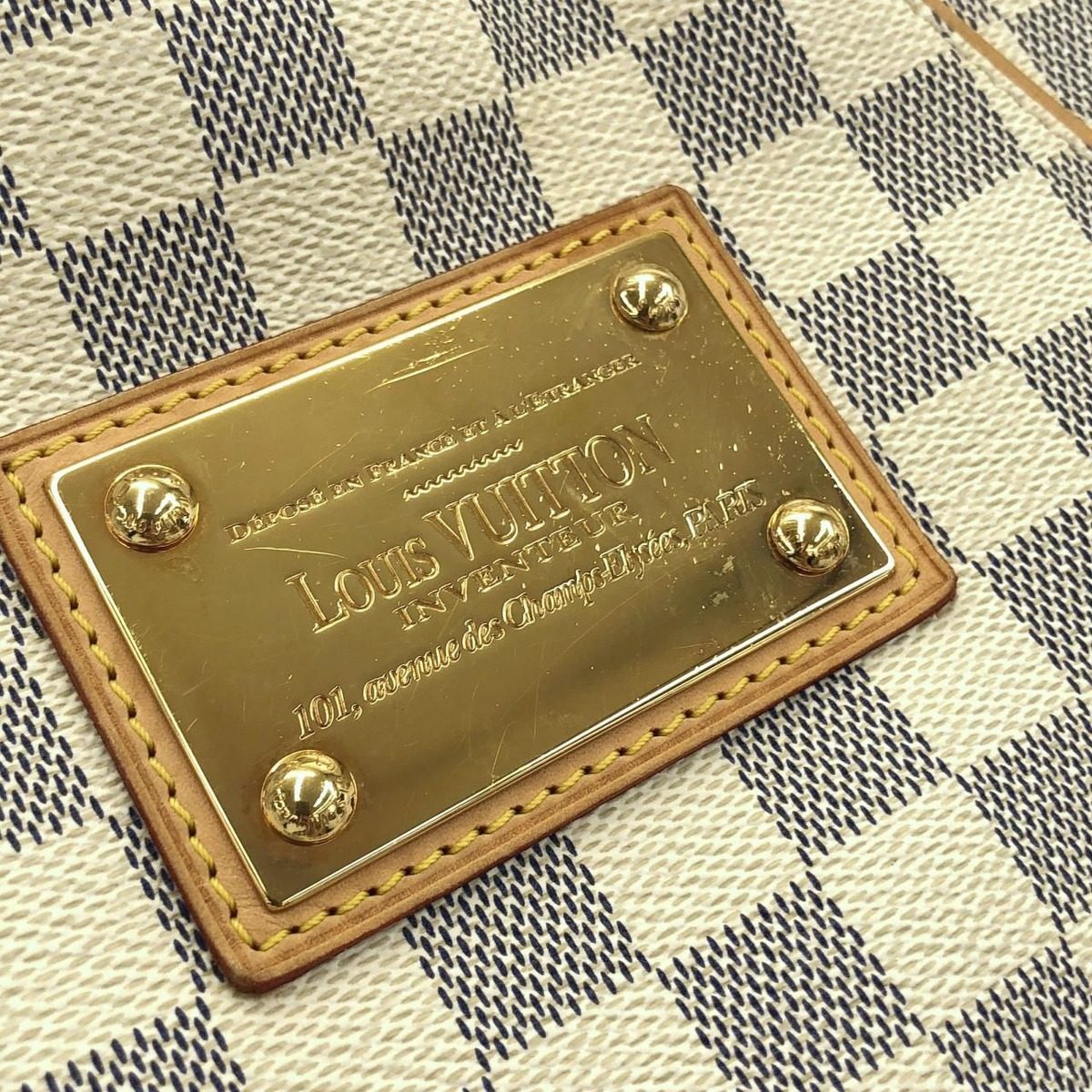 Louis Vuitton Damier Azur Galleria PM Shoulder Bag — view 4