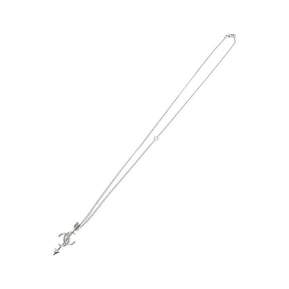 Chanel Necklace Silver — view 2