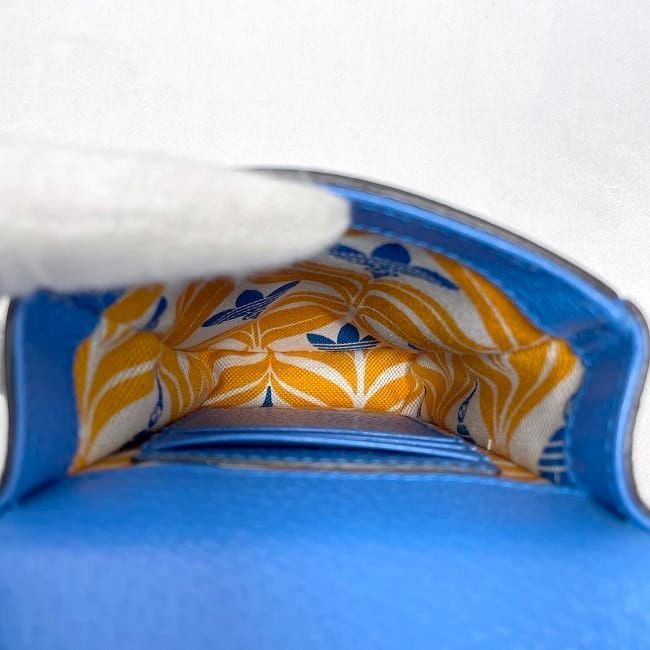 Gucci Mini Shoulder Bag Ec23000 Blue Adidas