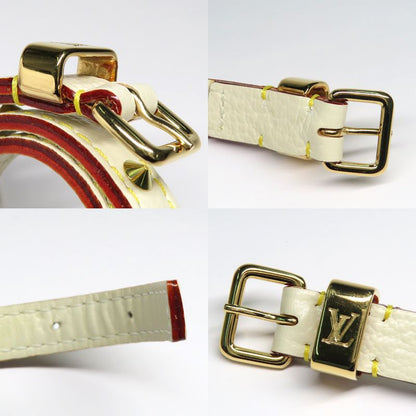 Louis Vuitton Bracelet Suhari Double Tour M91846 Bronze Ivory Gold