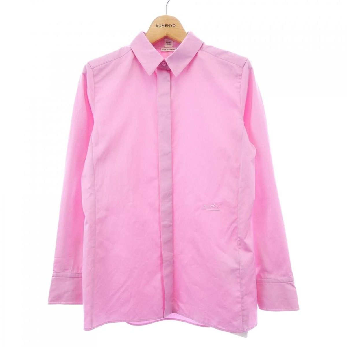 Hermes Carre Shirt Pink
