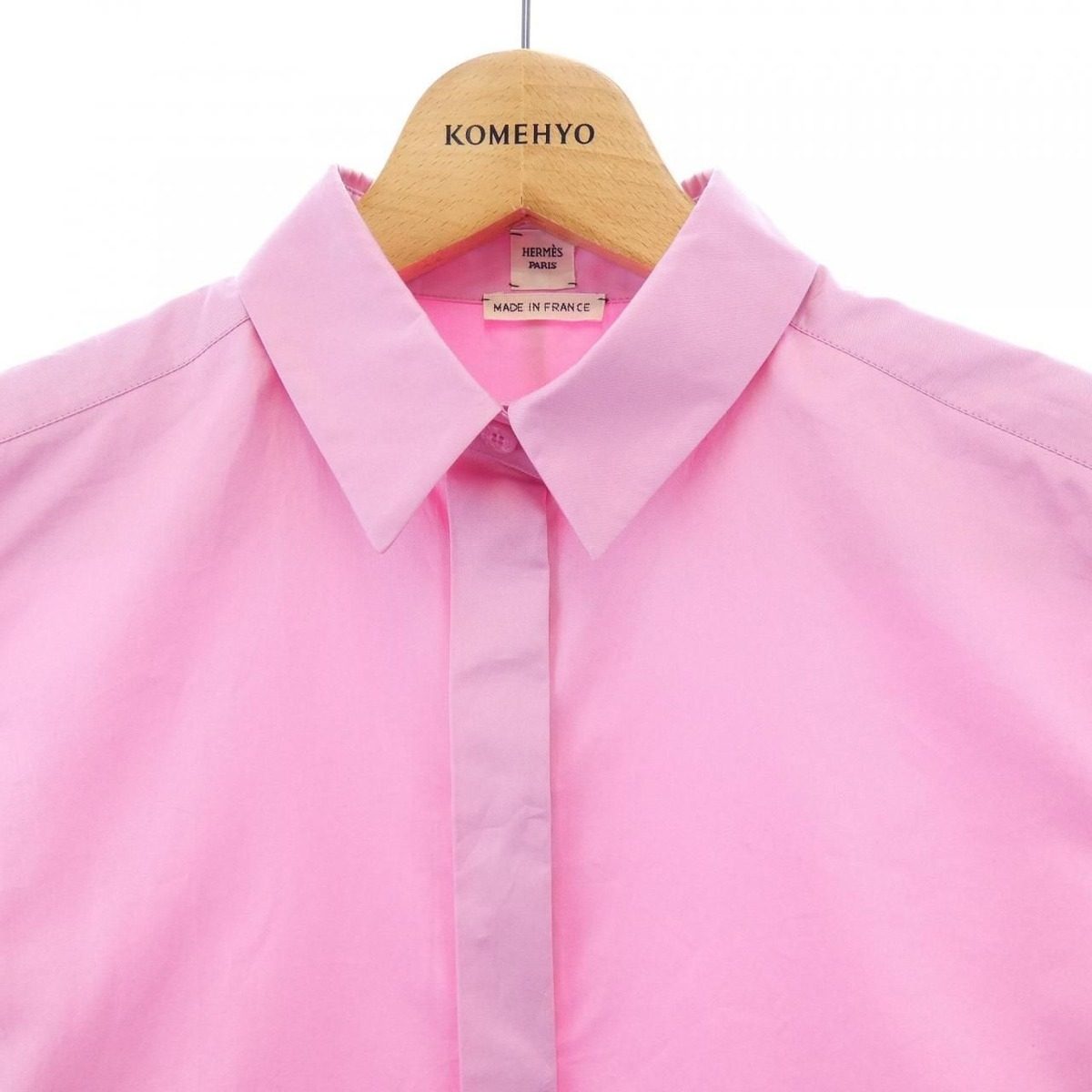 Hermes Carre Shirt Pink — view 5