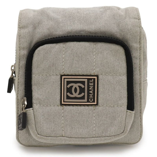 Chanel Sports Line Chocolate Bar Stitch Waist Pouch Body