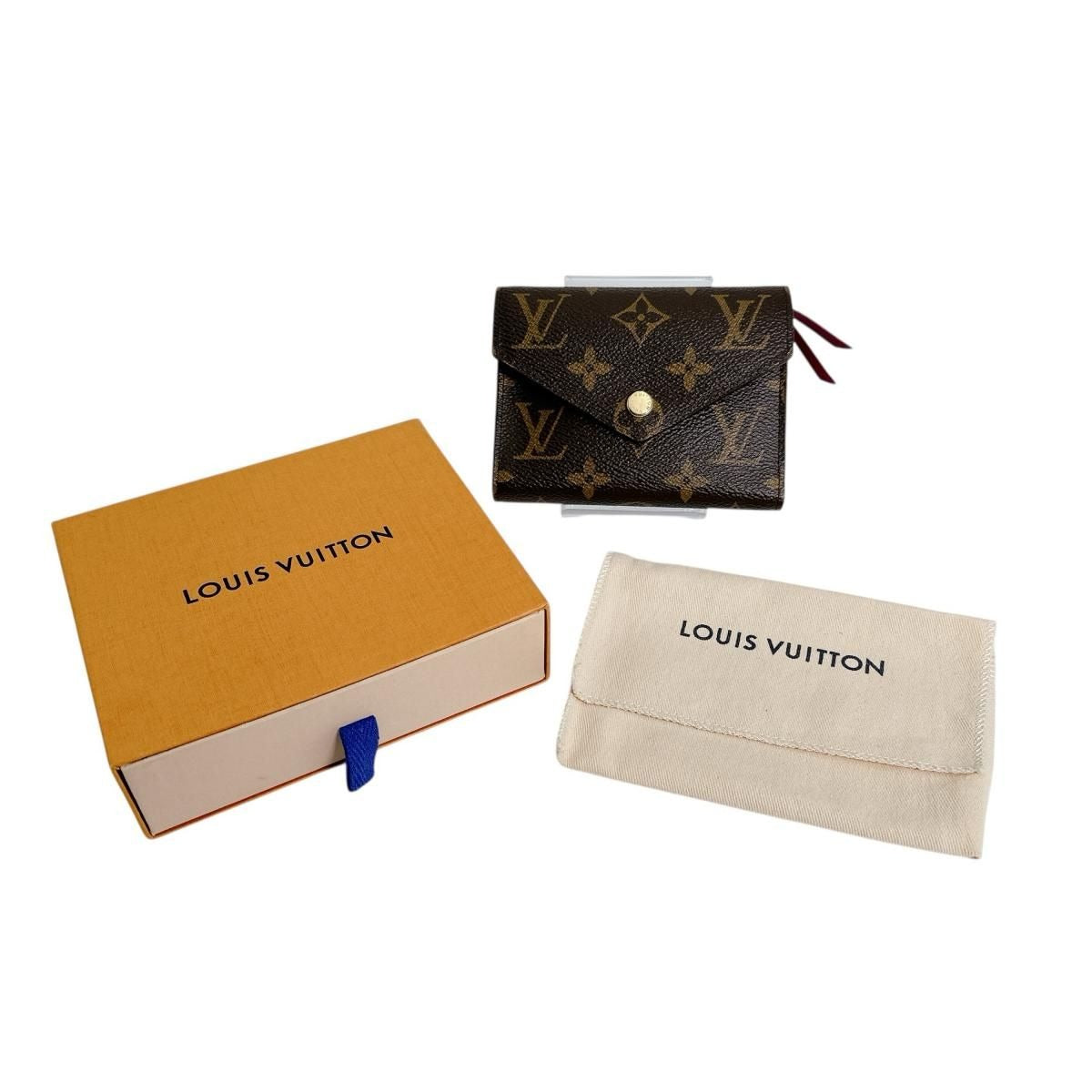 Louis Vuitton Monogram Reverse Bifold Wallet Portefeuille Victorine