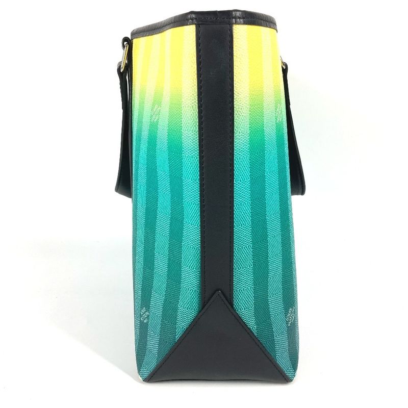 Louis Vuitton Tote Bag Weekend Tote PM M59919 Leather / Canvas Green