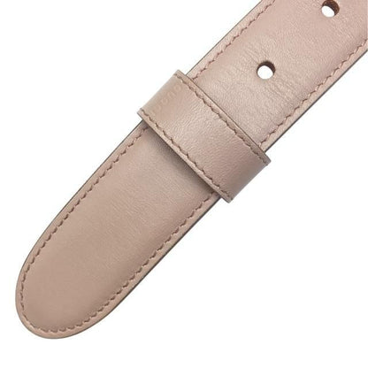 Gucci 391271 Belt Accessories Small Reversible GG Supreme Canvas Leather Pink