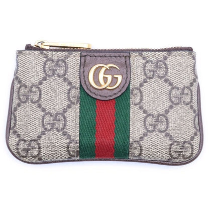 Gucci GG Supreme Ophidia Ebony Coin Case Beige