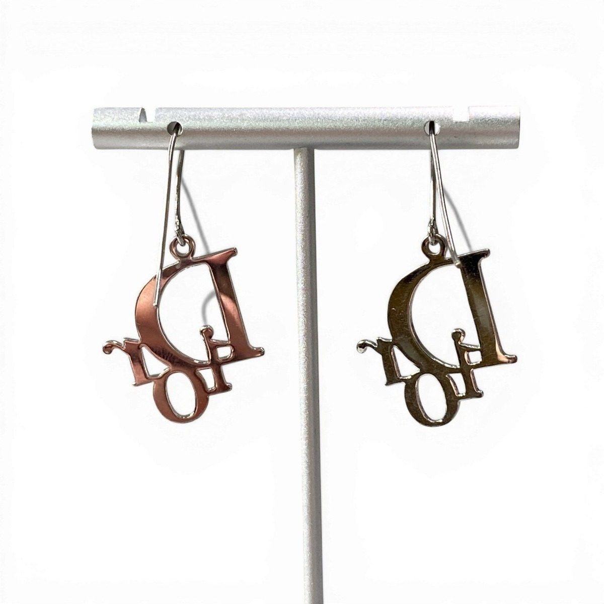 Dior D9 Logo Earring — view 4