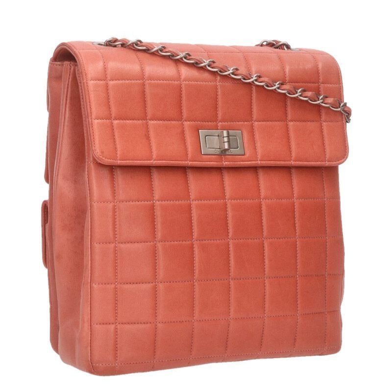 Chanel Chocolate Bar Lambskin Chain Shoulder Bag