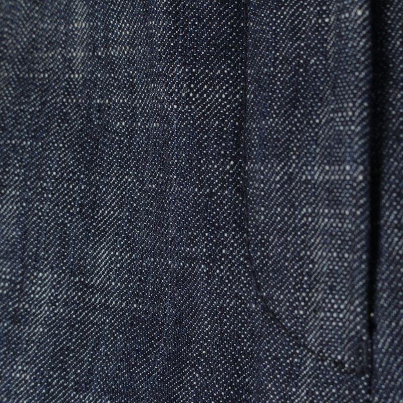 Chanel 05C Rhinestone Coco Button Coco Mark 5 Pocket Denim Pants Bottoms P25297