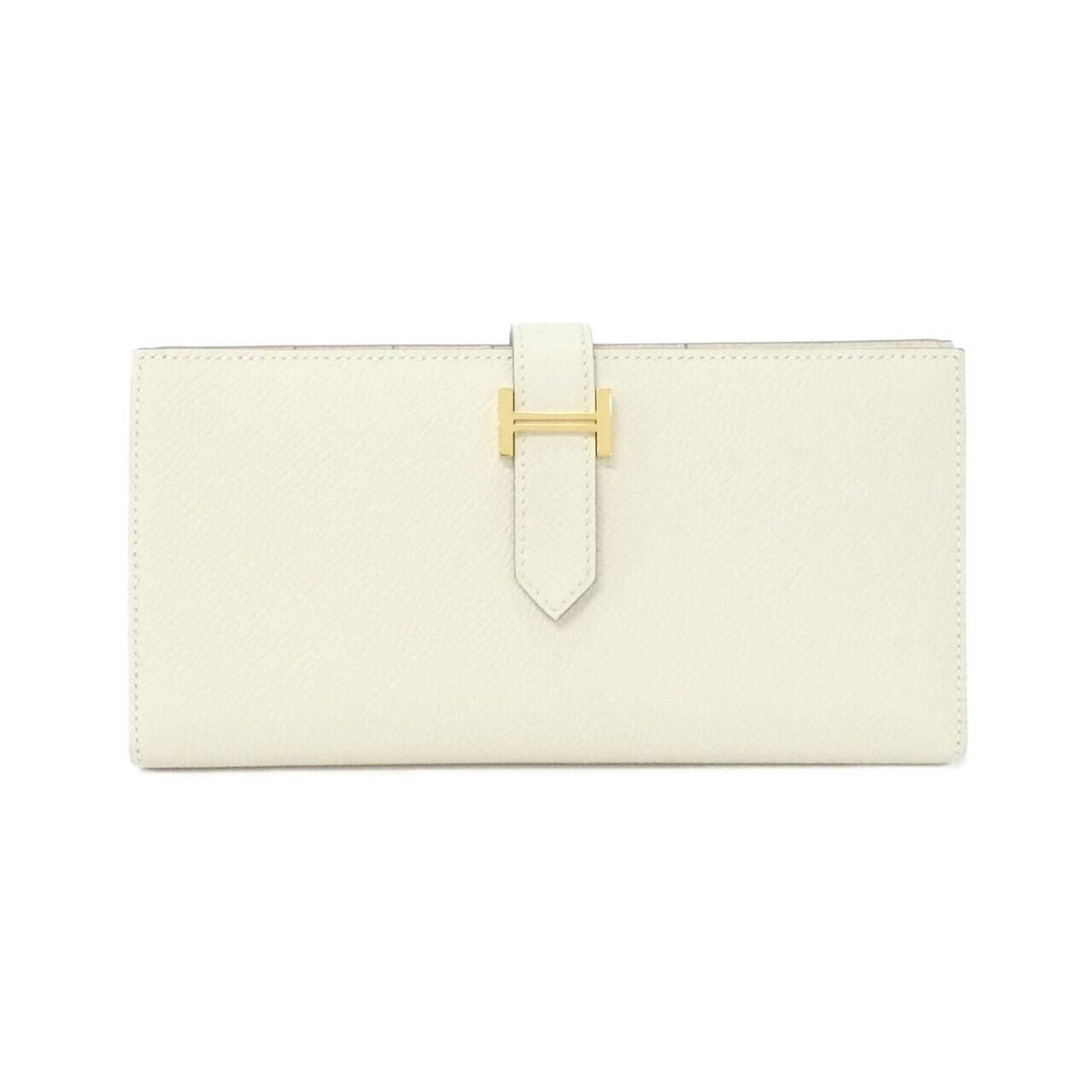 Hermes Bearn Souffle Wallet Craie