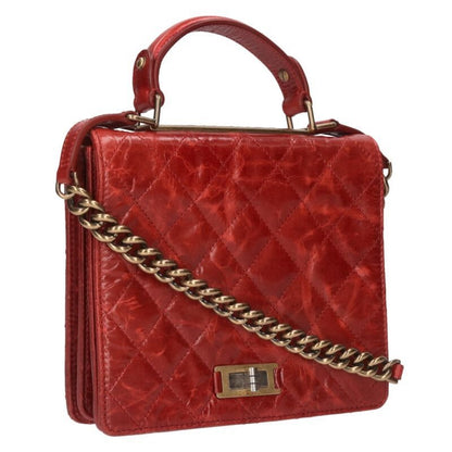Chanel 2.55 Aged Calfskin Shoulder Bag