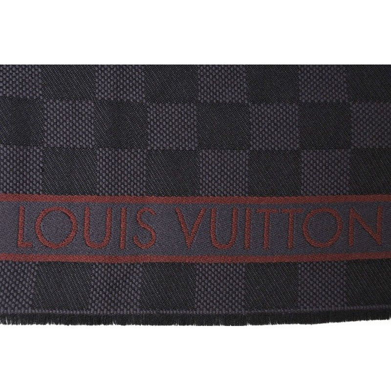 Louis Vuitton Scarf Winter 100% Wool Echarpe Messager — view 4