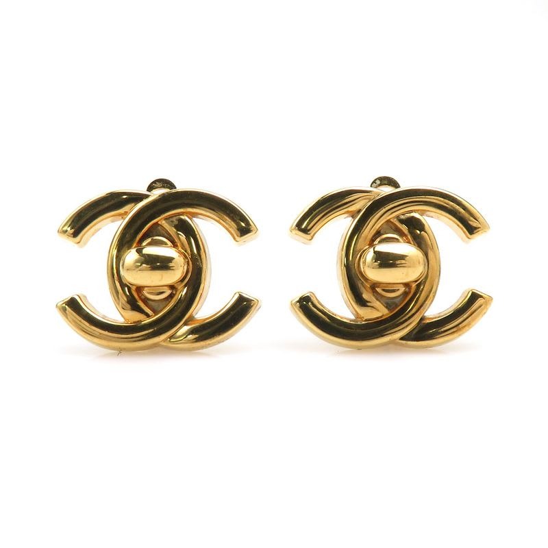 Chanel Earrings Coco Mark