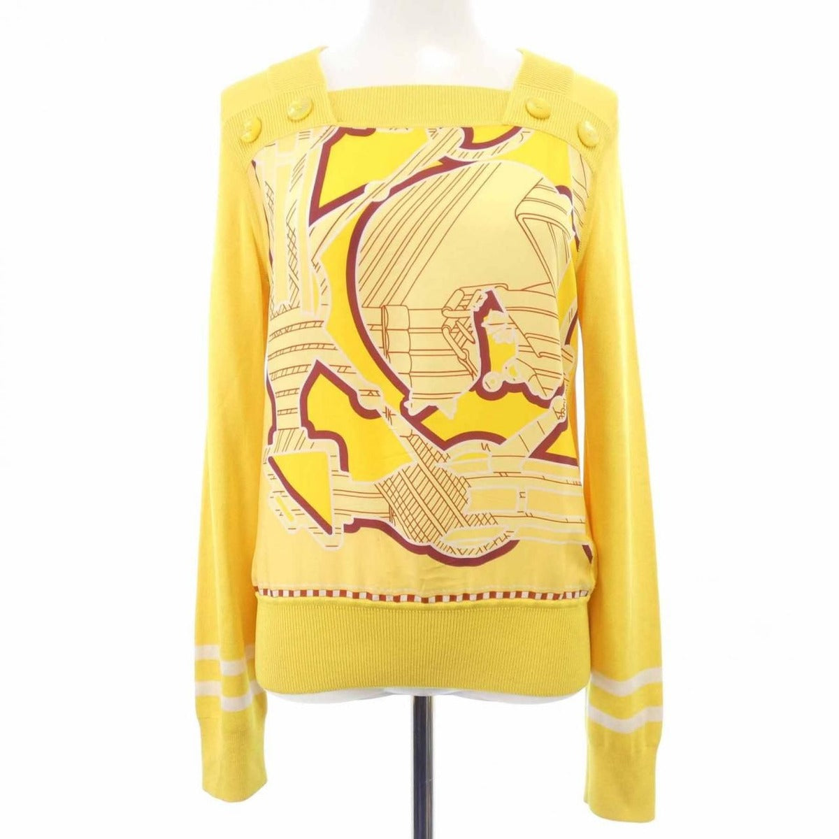 Hermes 2 E2808 dn Twill Laine Knit