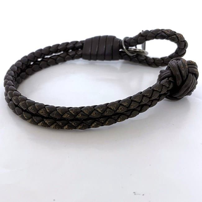 Bottega Veneta Bracelet Ec22584 Brown Intrecciato